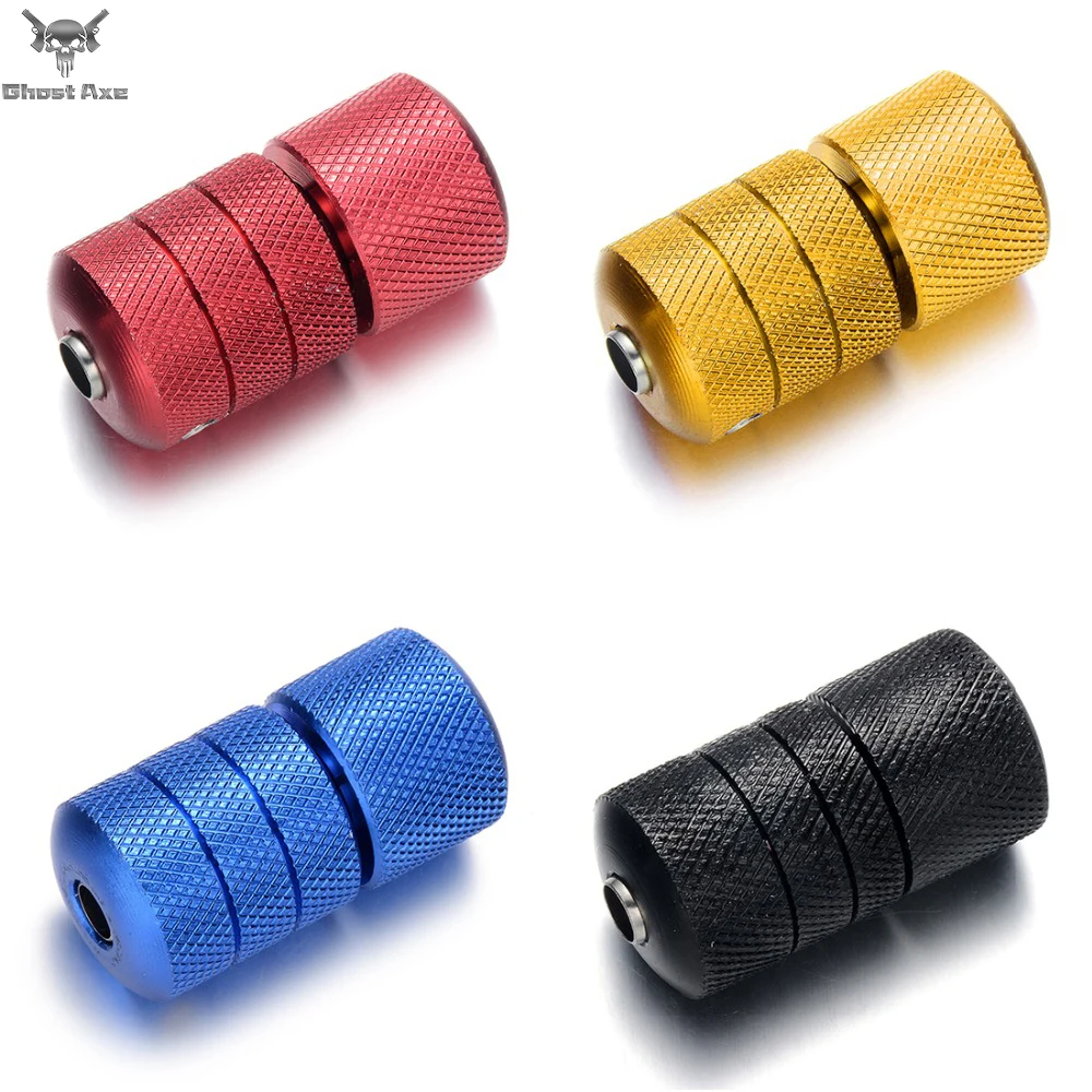 Ручки для тату-машинки Ghostaxe, трубка из алюминиевого сплава с задним стержнем, самоблокирующаяся ручка для тату, аксессуары для татуировок, 22 мм