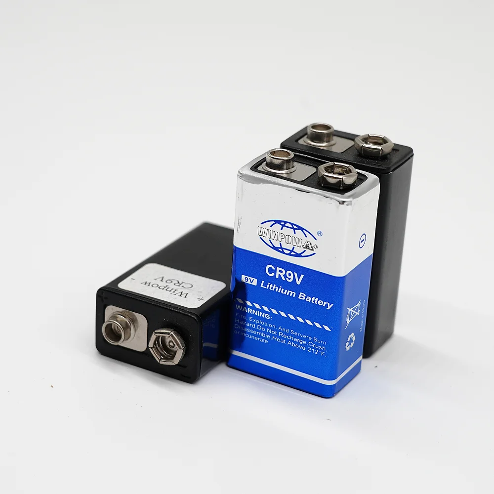 Oem brand High quality China Factory Supplier wholesale lithium batteries 9v 1200mah cr9v battery for multimeter