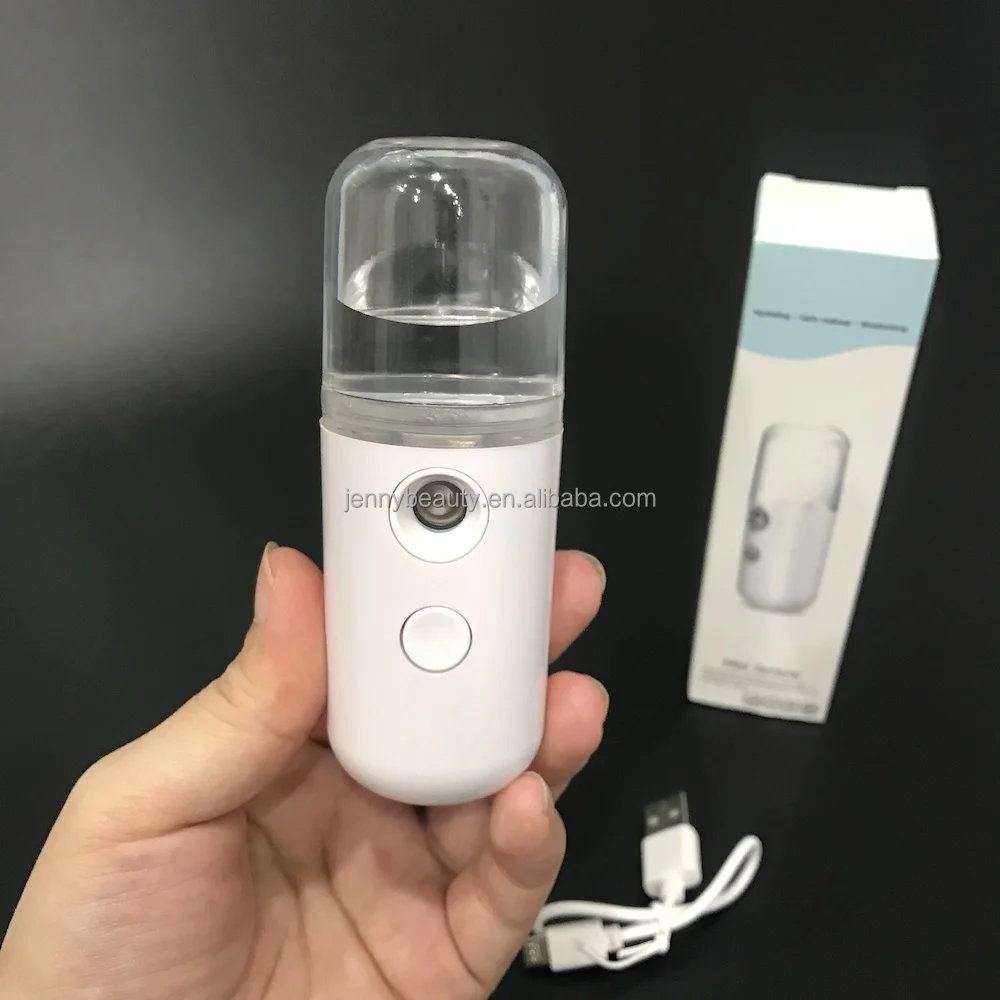 Portable Nano Mist Sprayer Mini 30ml Nano Mister USB Hand Facial Face Body Steamer Moisturizing Skin Care Humidifier