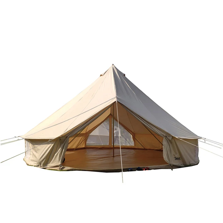 6m Customized Outdoor Quality Hotel Glamping Tent with Bathroom