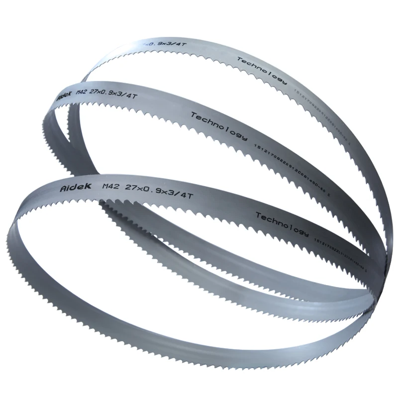Полотно ленточной пилы, стальная полоса M42, биметаллическое полотно ленточной пилы для ленточной пилы, заточный станок 180 на 1-2/3 на 1/20 дюйма by3/4tpi