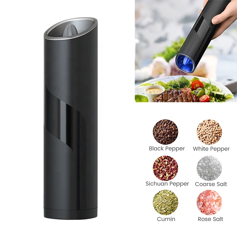 Portable Size Gravity Pepper Grinder Eclectic Manual Pepper Grinder For Super Markets