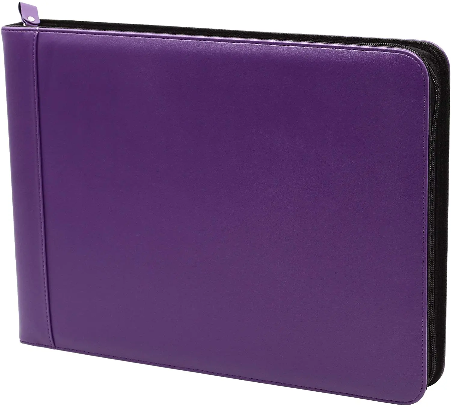 Делюкс портфель из искусственной кожи с 7 кольцами для чековой книжки с 600 чековой емкостью и хранилищем