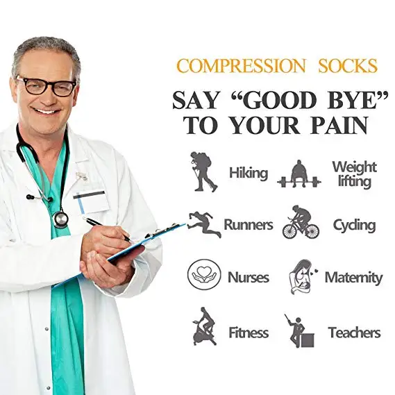 Outdoor Recreation Compression Socks Tights Leggings Stockings Accessories Work Support Nursing Thick Black Ankle Tall Sock