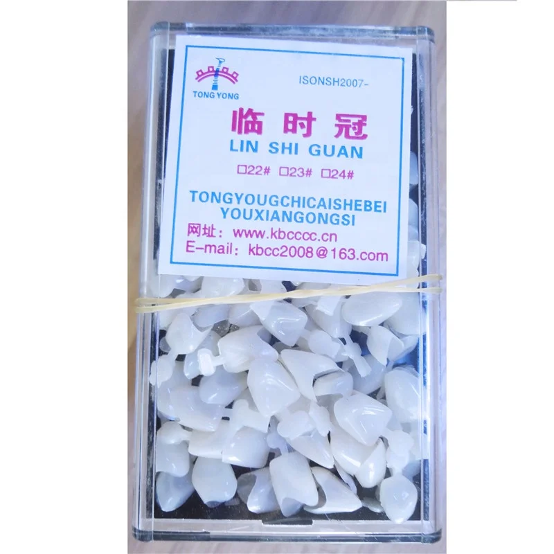 Porcelain Dental Temporary Crown / Complete / Anterior Teeth Posterior Teeth Tooth Recommended Temporary