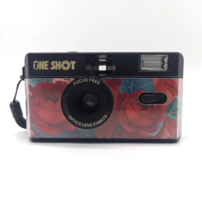 35mm film camera 2022 New Trendy 35MM Film Manual Reusable Camera with Flash