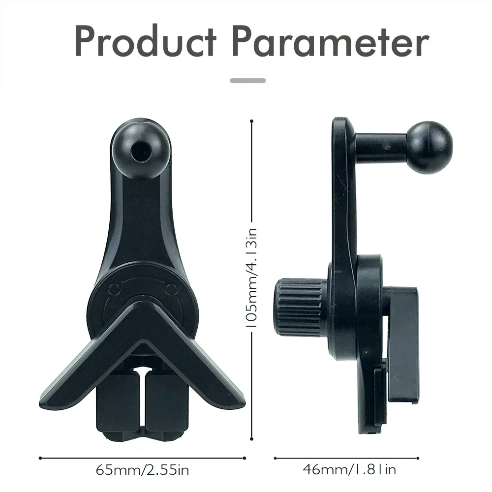 Screen car phone stand adjustable 360 degree rotation to fit all mobile phone car stand