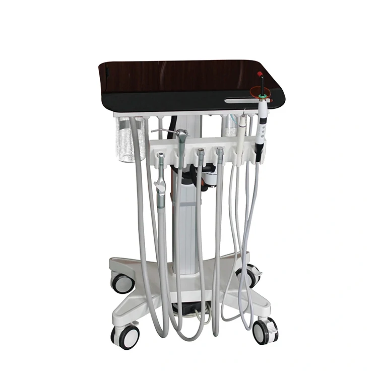 Medical New Portable Dental Equipment Trolley Treatment Dental Chair Mobile Dental Cart Unit prices