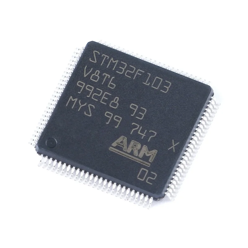Оригинальный STM32F103C8T6 STM32F103R8T6 STM32F103V8T6 STM32F103T8U6microcontroller ARM Cortex-M3 72 МГц/64KB флэш-память RAM:
