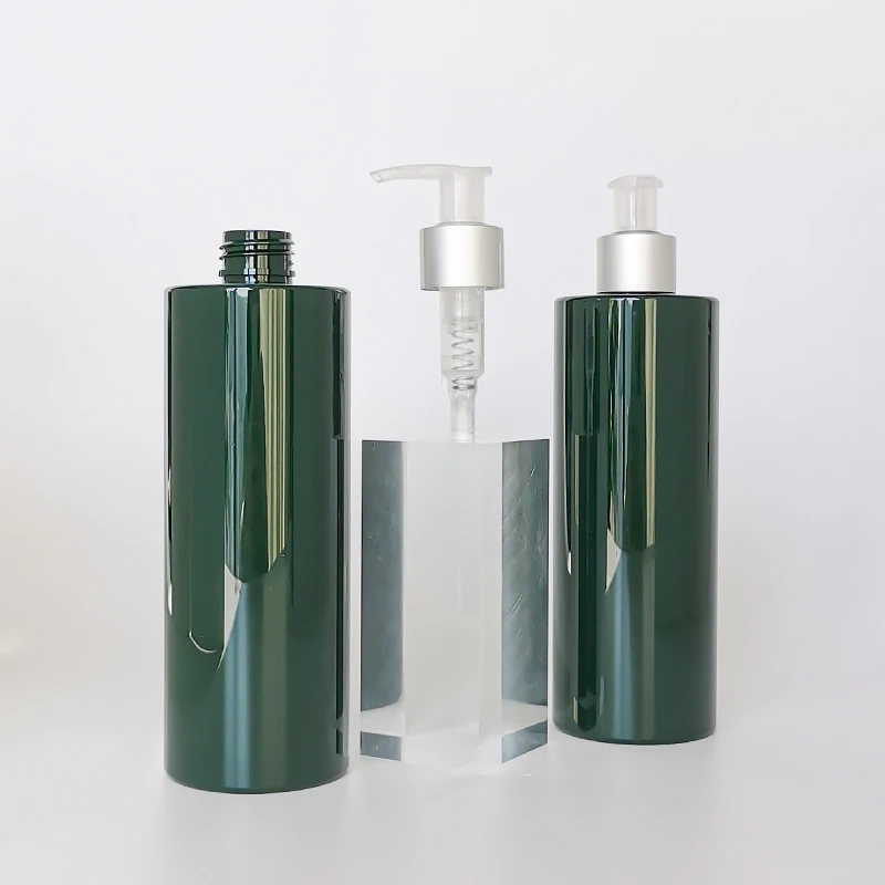 Professional manufacturer unique pump 10 - 100ml cosmetic clear lotion bottle