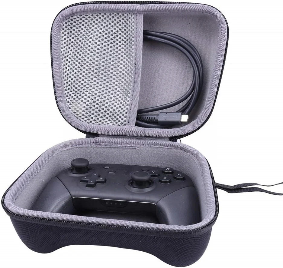 Custom Hard EVA Case Video Game Pouch for Console Accessories Storage Zipper Case