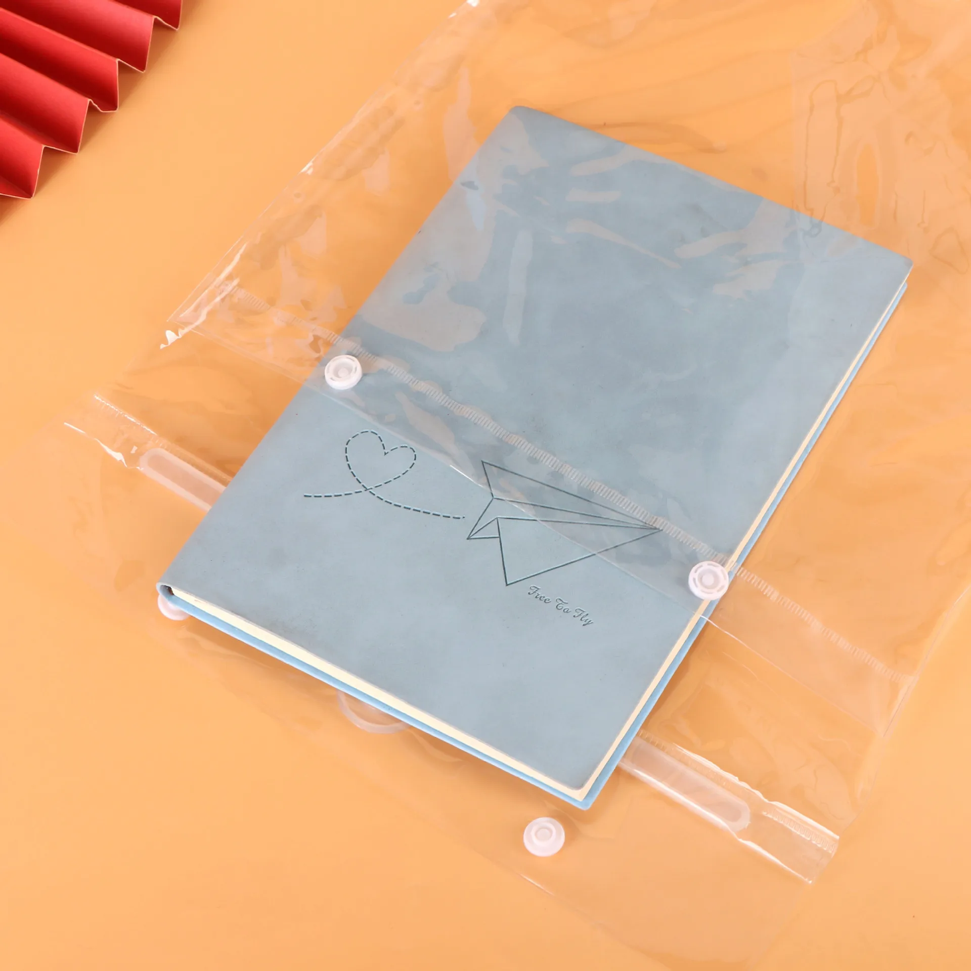 Custom Clear plastic PVC Clothing Packaging Bag High Quality Underwear T Shirt Bag With Hanger Hook and Button