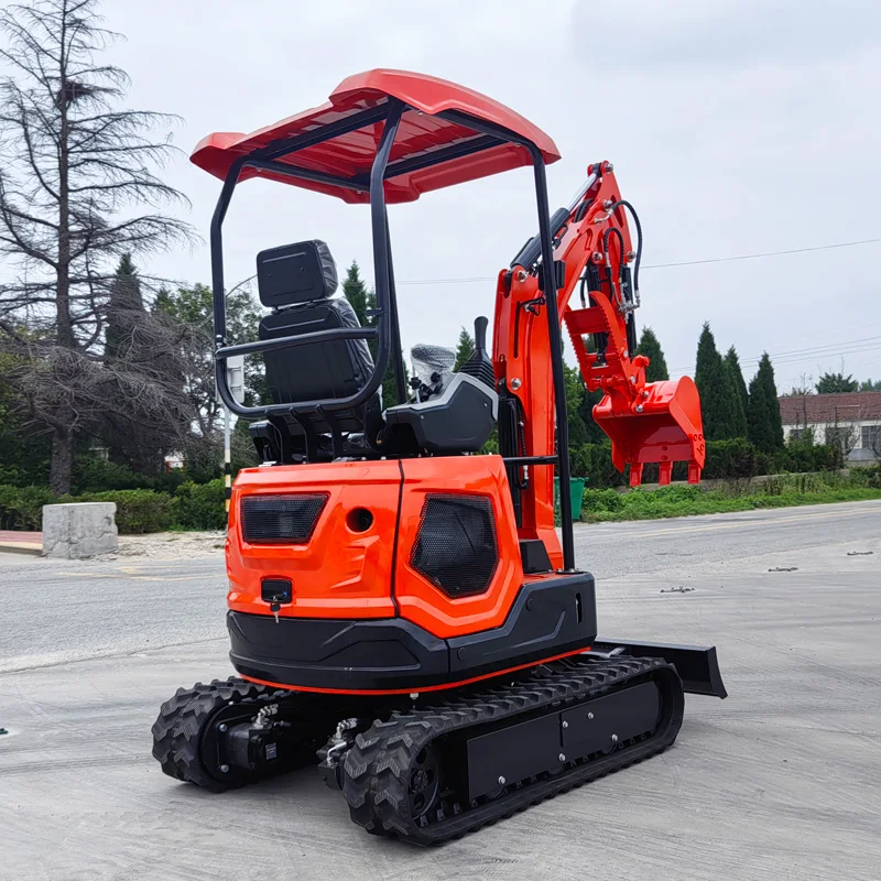 mini excavator 1.8 ton swing boom excavadora digger 2 ton 1 ton mini excavators