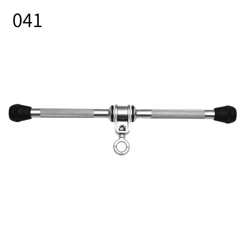 Pro Series 360 Swivel Steel with Chrome finish Cable Machine Attachments cable handle for Home Gym Equipment