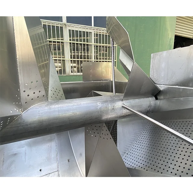 Water Chilling Machine Spiral Chiller Poultry Carcass Cleaning Chilling Machine Screw Chiller