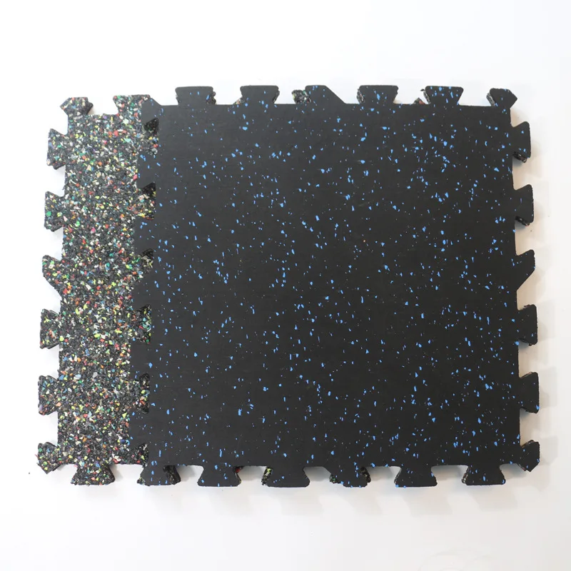 New Gym Interlocking Rubber Tiles / Gym Rubber Floor Rolls / Sports Rubber Mat