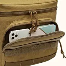 Large Capacity Portable Soft Cooler Tactism Lunch Box Tote Tactical 30 Cans Leak proof Insulated Tactical Lunch Bag