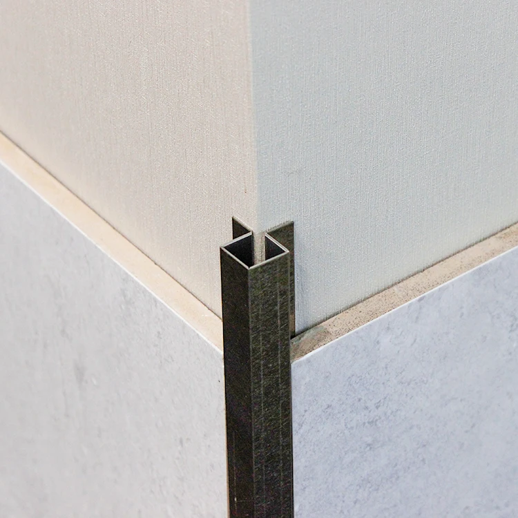 Customized type ss 304 316 virbation gold finish wall edge protective profile decorative trim corners