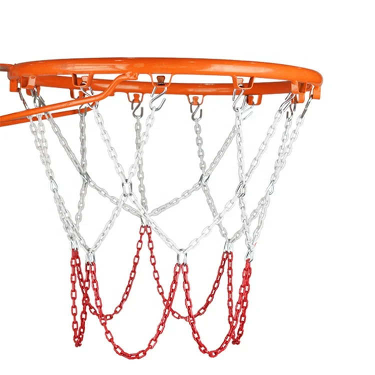 Metal Material Steel basketball steel net chain Galvanized basketball steel net Powder Coated basketball Net system