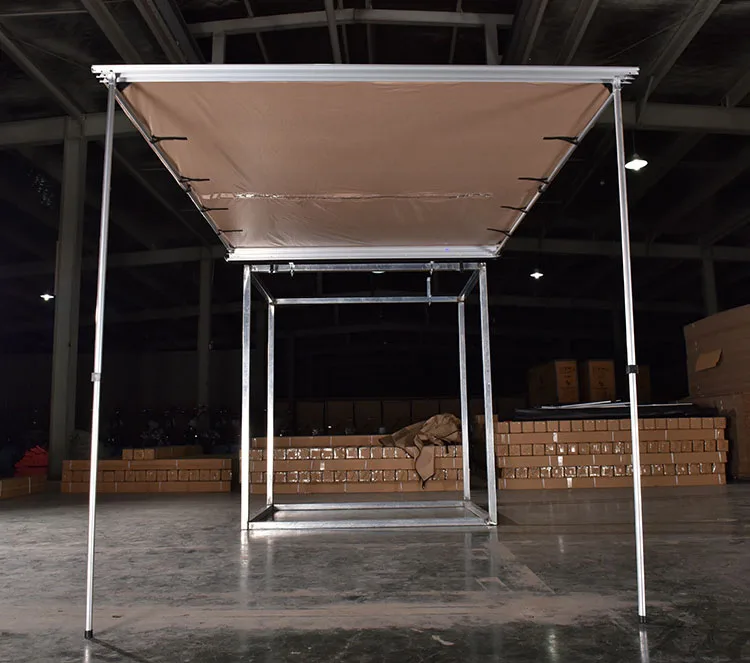 APZC012 Dachzelt Outdoor Car Sunproof Waterproof Side Awning Roof Tent for Camping Sunshade Tent Tarp