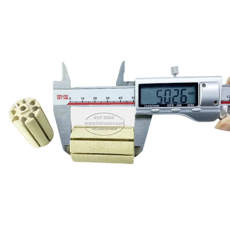 Производитель: высокотеплостойкие огнеупорные промышленные трубы с несколькими отверстиями кордиеритовые керамические