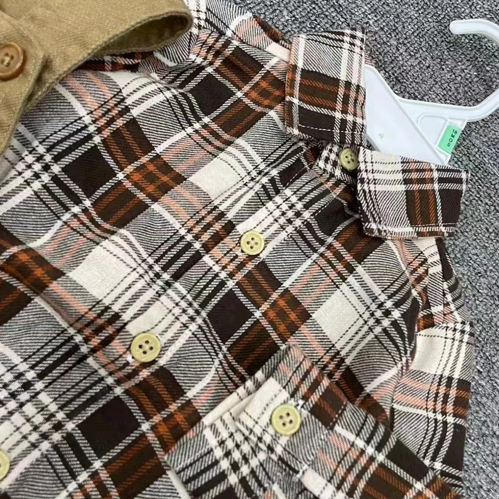 Hot Sales New Born Clothes Sets For Baby Boy 0-3 Months Babies Long Sleeves Polo Boys Shirt Rompers +Overall 2pcs Sets