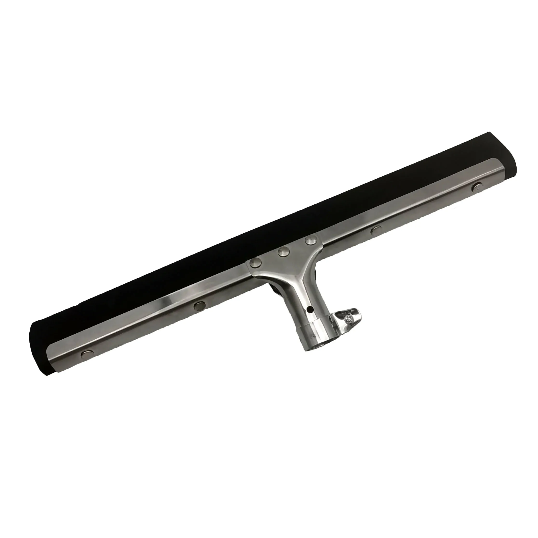 New Arrival  35cm Wear resistant double EVA stainless steel floor squeegee