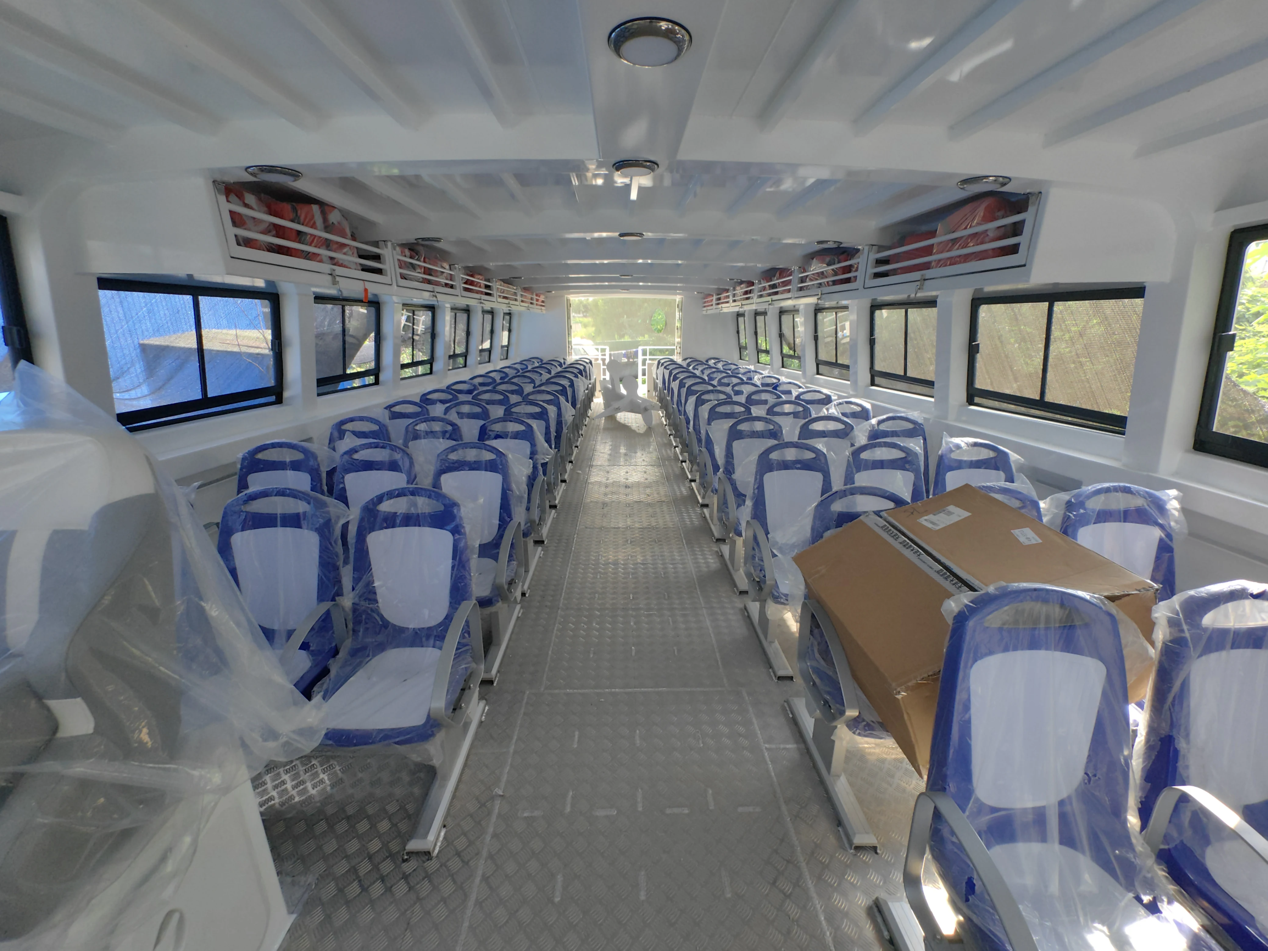50FT/15M Aluminum Passenger Ferry 60 Seats Water Taxi Work Boat