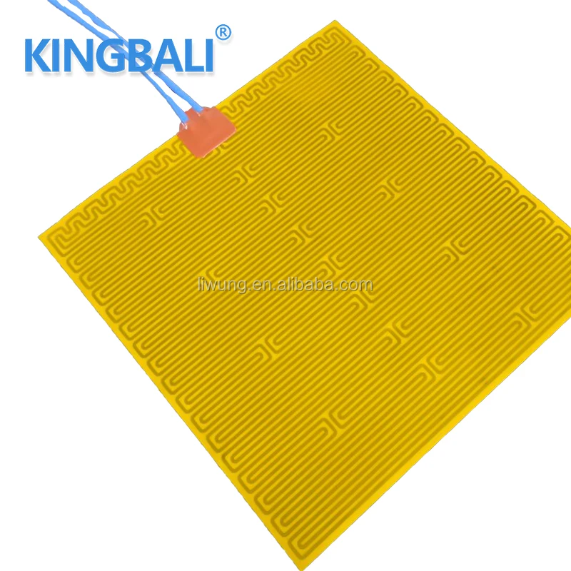 Thin round polyimide film heater Kapton heating element