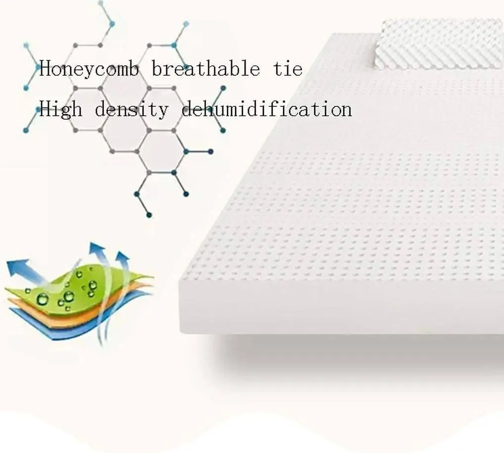 Luxe Ontwerp Natuurlijke Latex Gel Hoge Dichtheid Traagschuim Binnenvering Hybrid Medium-Firm thailand latex mattress