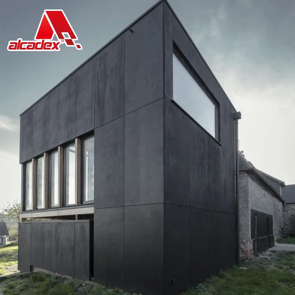 Aluminium composite panel signage acp sheet price with fitting exterior wall cladding charcoal decorative wall panels