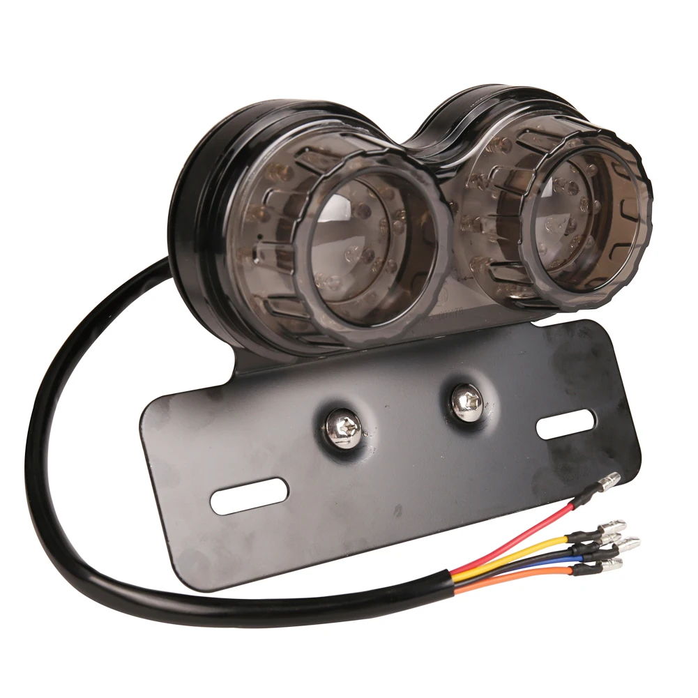 Motorcycle LED Tail Brake Turn Signals Light Headlights Headlamp For Dirt Bike Custom Chopper Cruiser Buggy