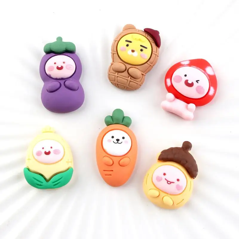 Resin Aubergine Corn And Peanut Butter Diy Resin Accessories Resin Charms For Decoration