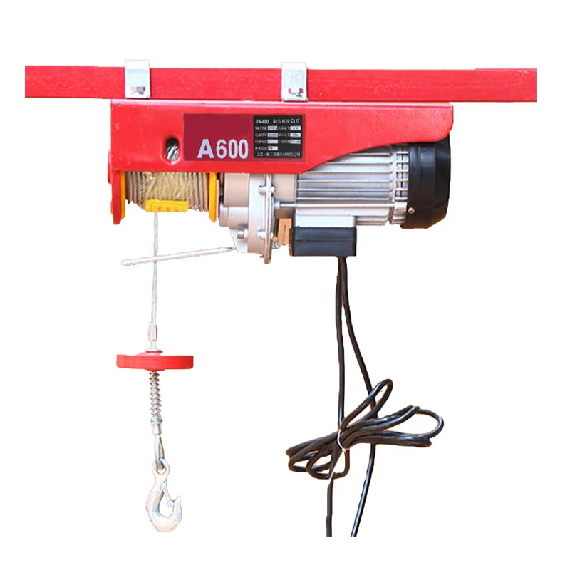 Portable 1000kg 220v 230v mini electric hoist winch PA 800 1000 Mini Electric Chain Hoist