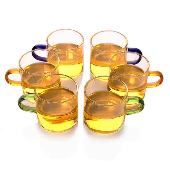 Factory New Style Small Size Glass Tea Cup