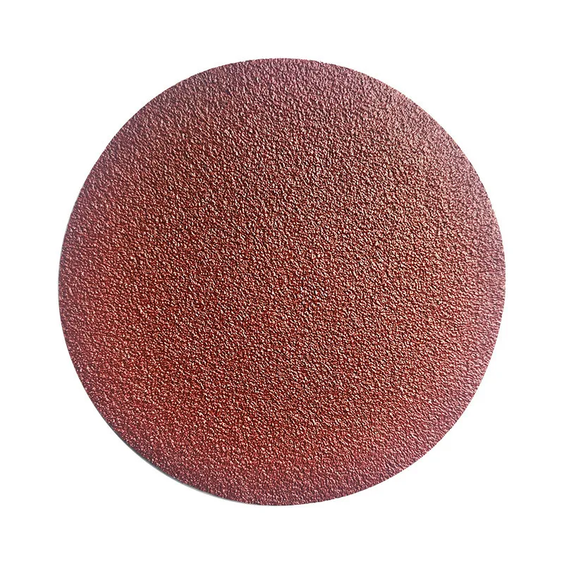 7/8/9 inch red sandpaper sanding disc abrasive paper waterproof 40 grit sandpaper disc  225mm Aluminum oxide abrasive paper