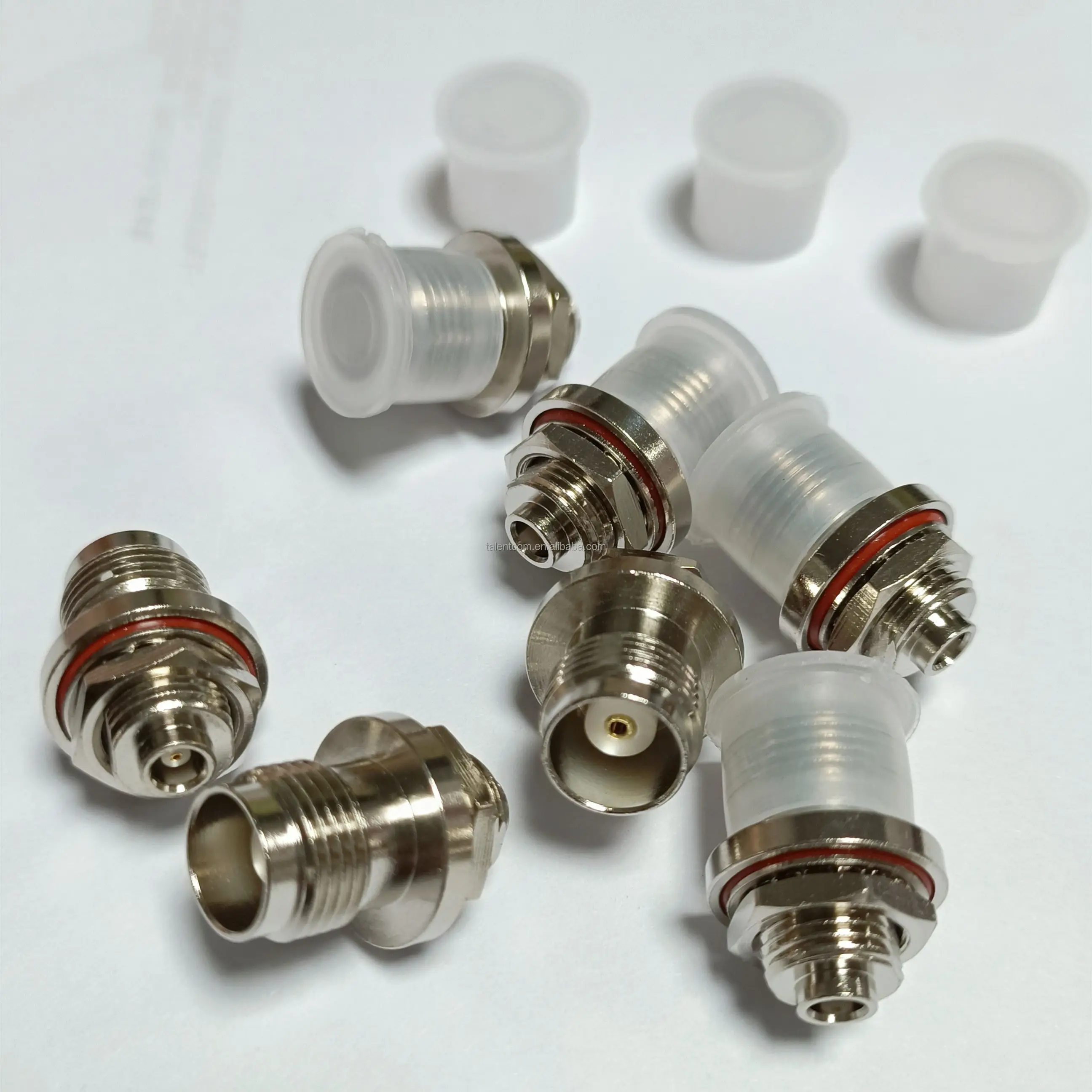 Antenna Accessory RF Connector TNC Female to MCX Female RF Coaxial Adapter TNC Coax Jack Connector