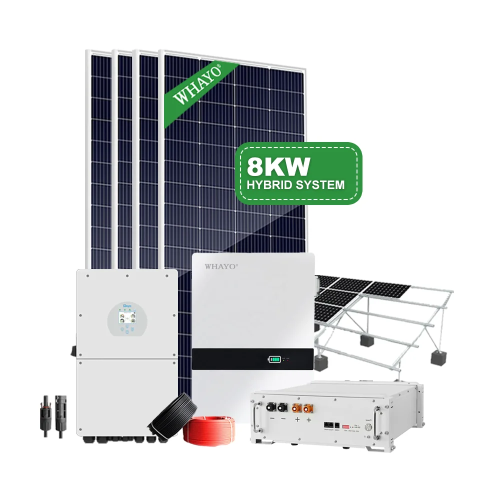 Deye 5kw 8Kw 10Kw 12Kw Hybrid Solar Panel Energy System 20kw Complete Solar Panel System Kit For Home