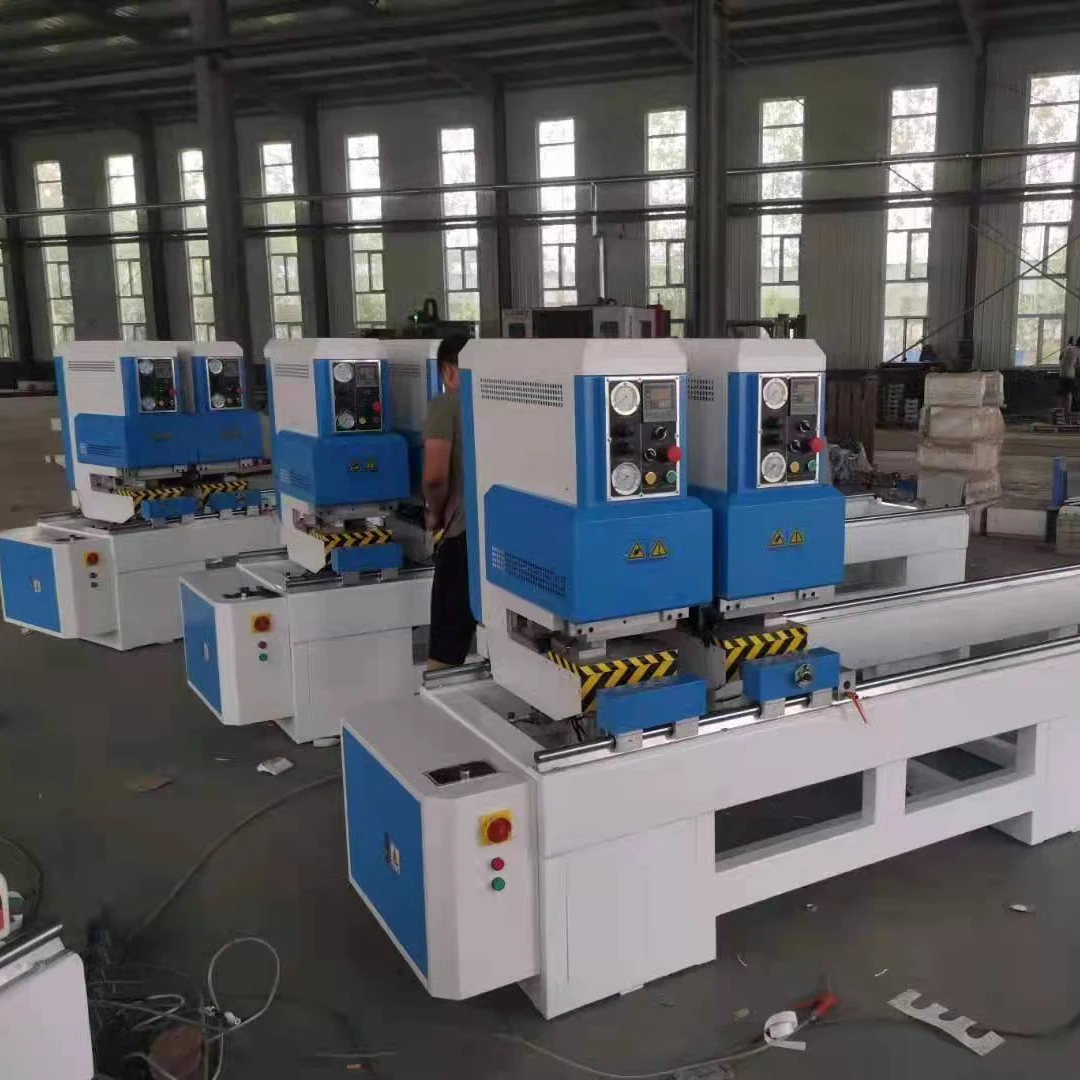 Бесшовная сварочная машина с двойной головкой для окон и дверей из НПВХ