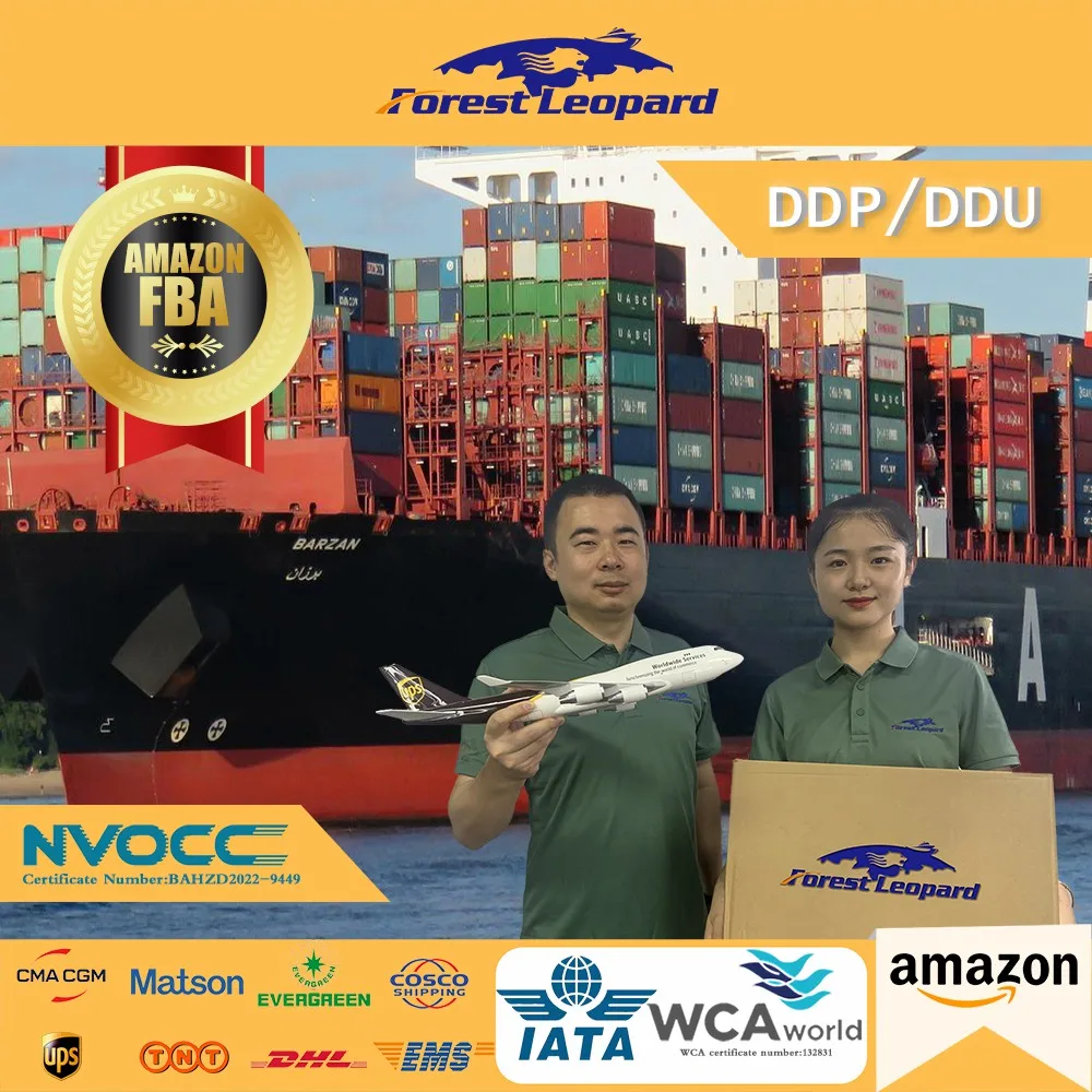 China Amazon Freight Forwarder Sea Cargo USA Truck Shipping International Logistics DDU DDP Fast Sea Shipping To FBA Amazon USA