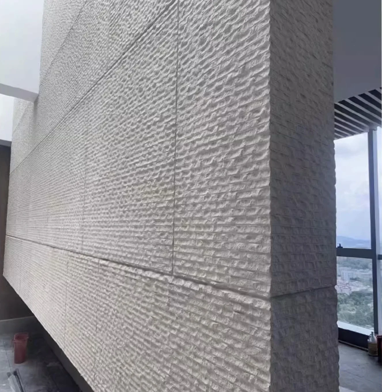 Exterior Lightweight Wall Panels Slim Slate Flexible Paper Thin Stone Veneer Tile flexible tile for outdoor