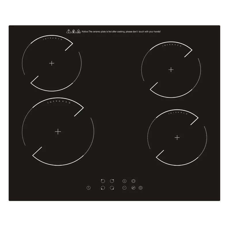 24 Inch Induction Cooker with 4 Burners Hard Wired Built-in 60cm Induction Hob Cooktop Stove