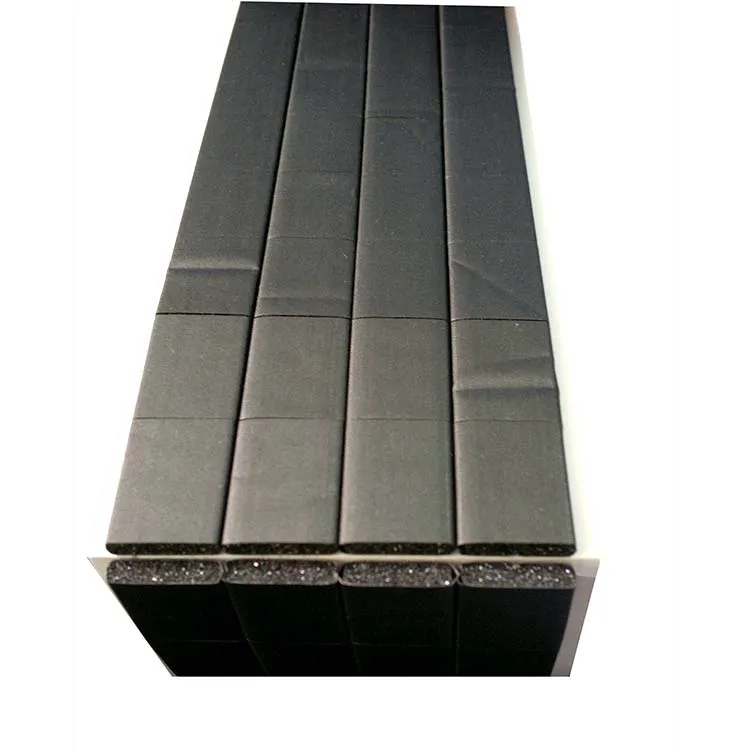 ductive gasket Factory direct sale thermal insulation conductive fabric over foam emi shielding