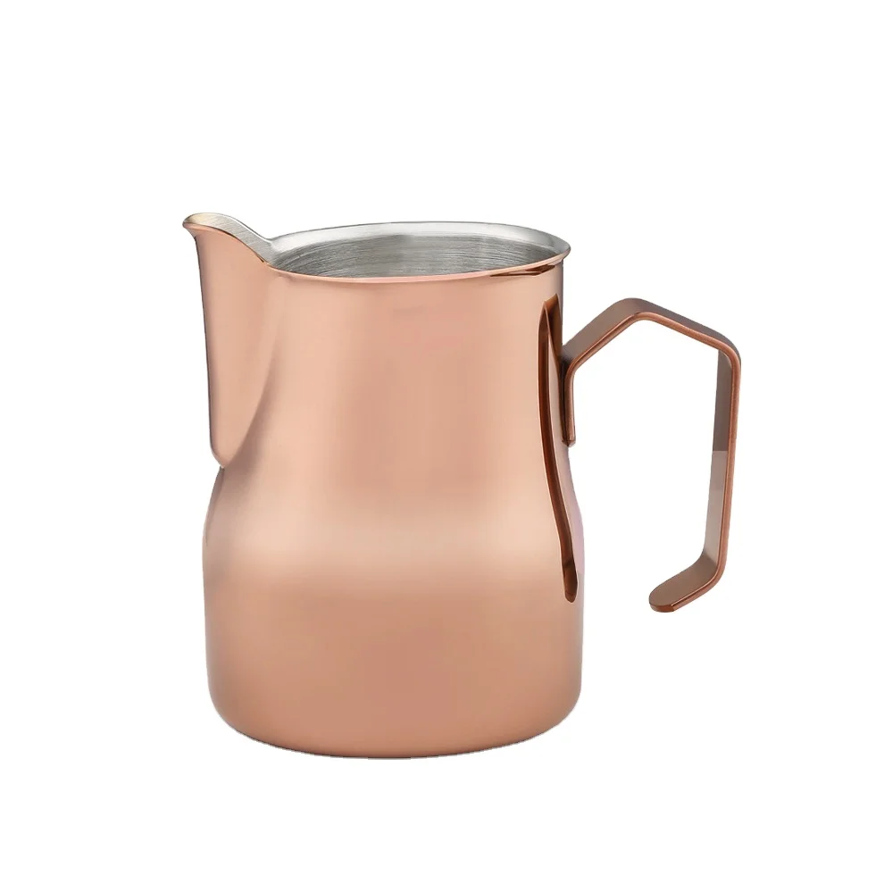 350ml/500ml/700ml/1000ml Italian Latte Art Jug Frother Cup Stainless Steel Milk Frothing Jug