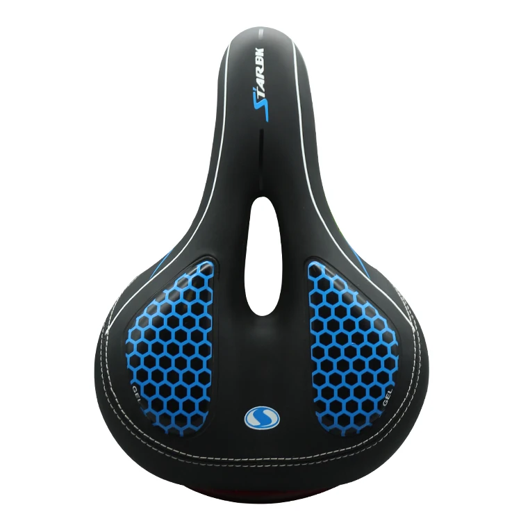 Big Comfort Bike Seat MTB Bike Saddle Widen Bicycle Seat Cushion Shock Absorbing Ball Wide Bicycle Saddle