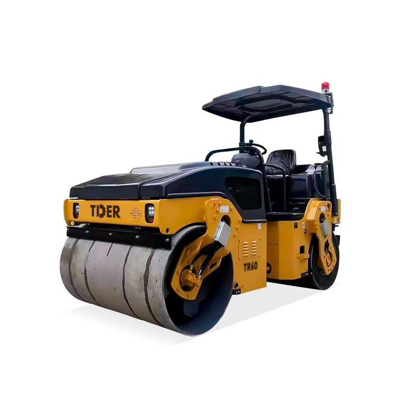 TDER New Road Roller 3 ton 5ton 6ton Road Roller Machine 6000kg Road Roller Compactor