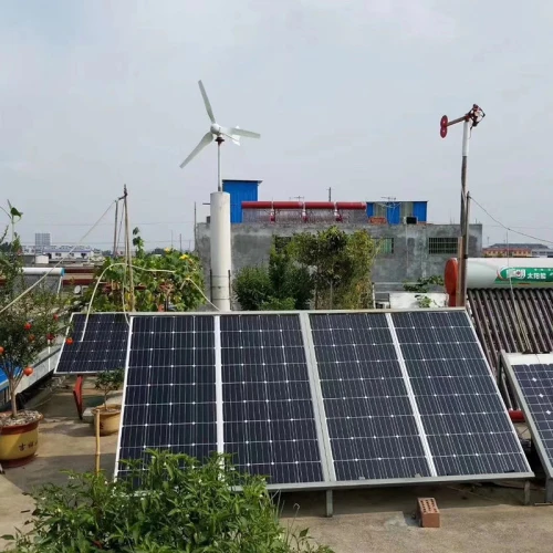 5KW 10KW Wind Turbine power generator and 5KW Solar Panels Hybrid Power System Wind Solar System for home farm use