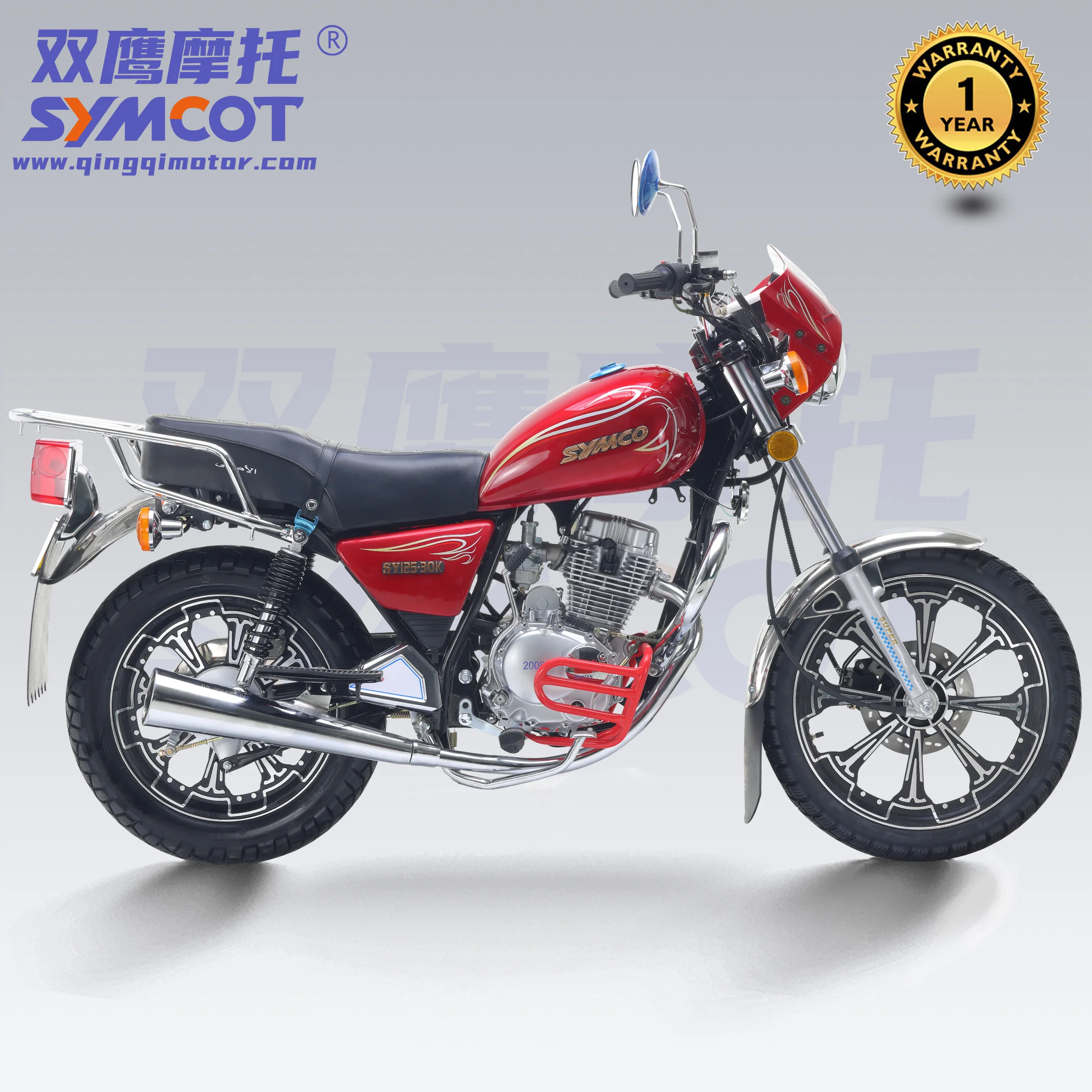 China Factory SUZUKIs GN 150/200CC Moto Gasoline Chopper Motorcycle