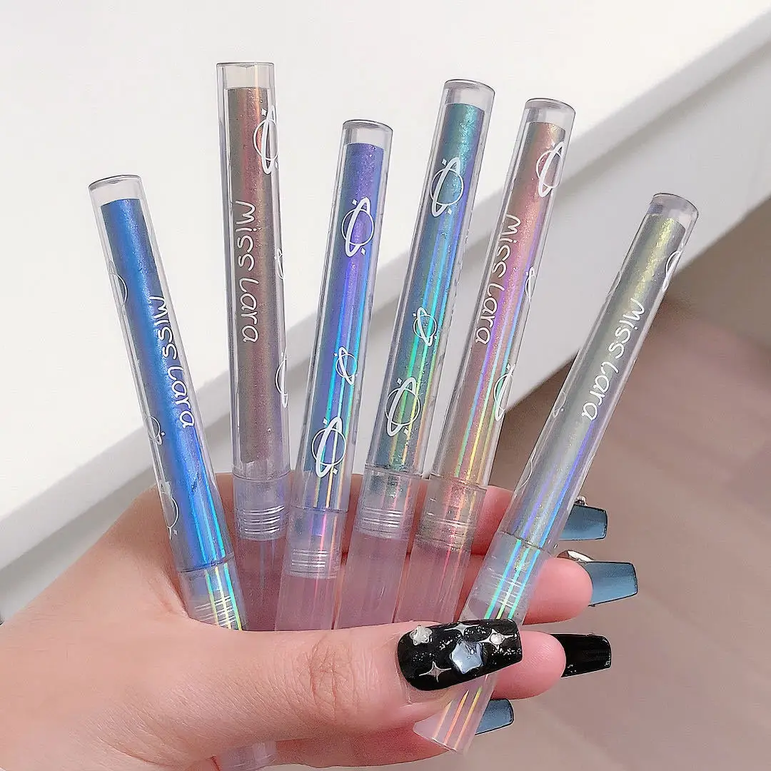 Wholesale Cosmetic Liquid Glitter Shadow High Pigmented Chameleon Glitter Eye Shadow Waterproof Eyeshadow