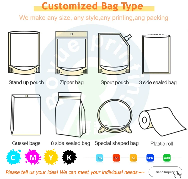 Custom Printed Heat Seal 3.5 28G 1oz Candy Doypack Smell Proof Stand Up Pouch Plastic Packaging Mylar Ziplock Bags